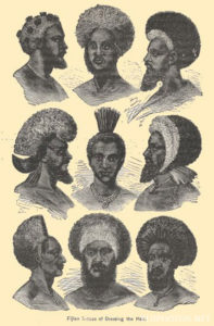 "Hair-Dressing" Illustrated by Rev. Thomas Williams 