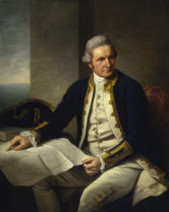 Captain James Cook (1728-1779). Nathaniel Dance