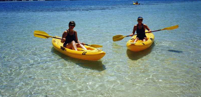 Kayaking in Taveuni