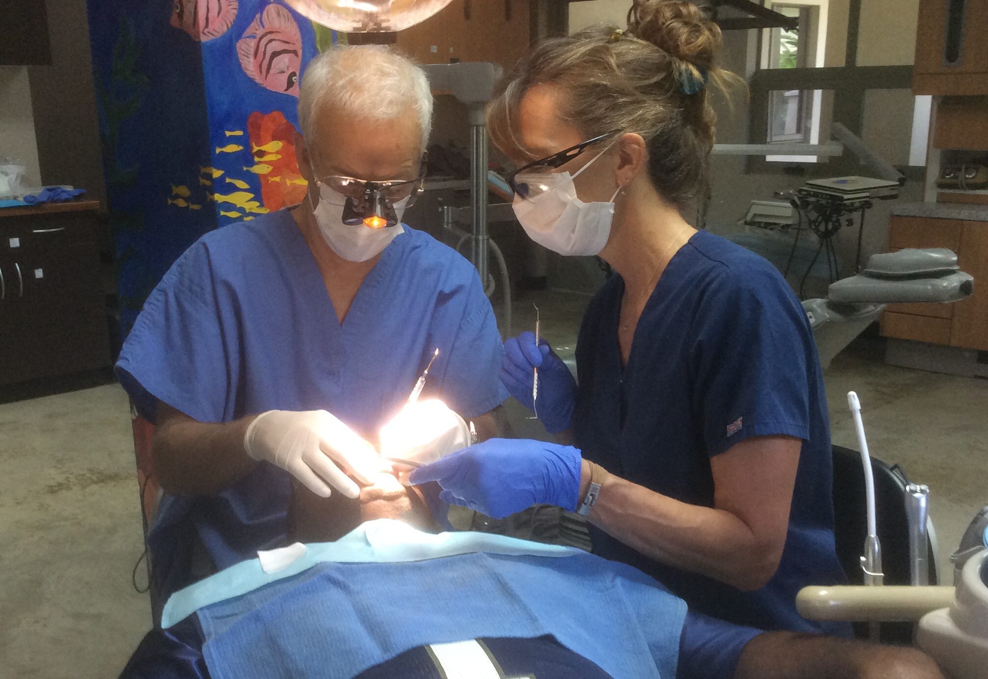 Mission at Natuvu Creek performs dental surgery 