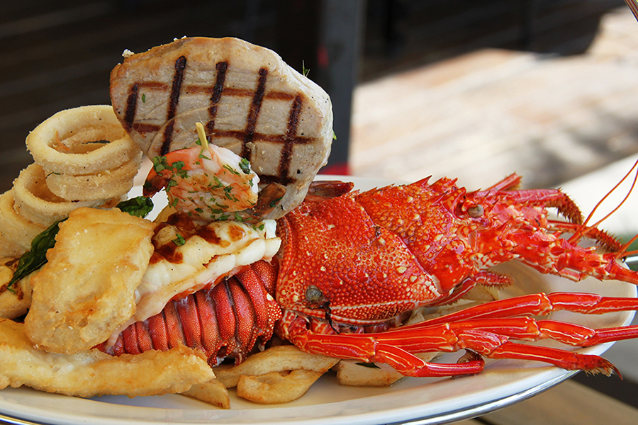 Seafood platter - Bonefish Seafood Restaurant