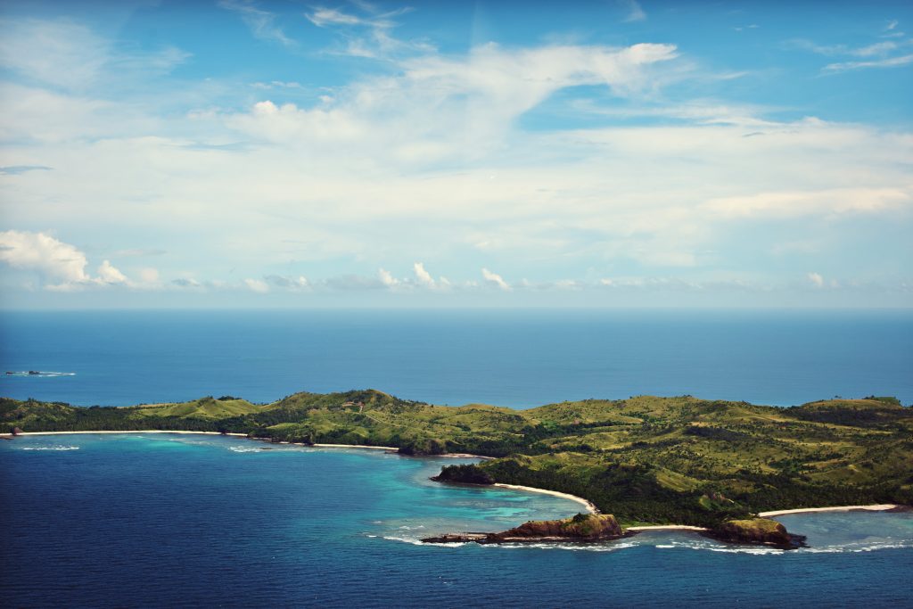 Aerial View of the Fiji Islands