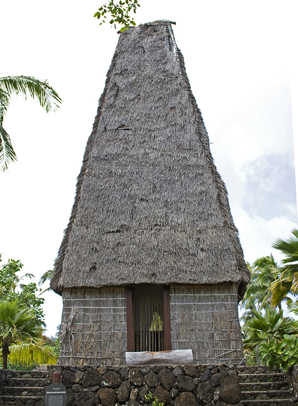 The "Bure Kalou", a place of worship, present in pre-contact Fiji culture
