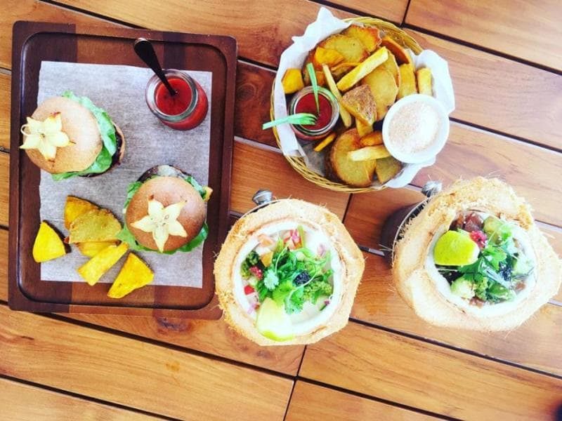 Burger & Chips Lunch at Malamala Beach Club