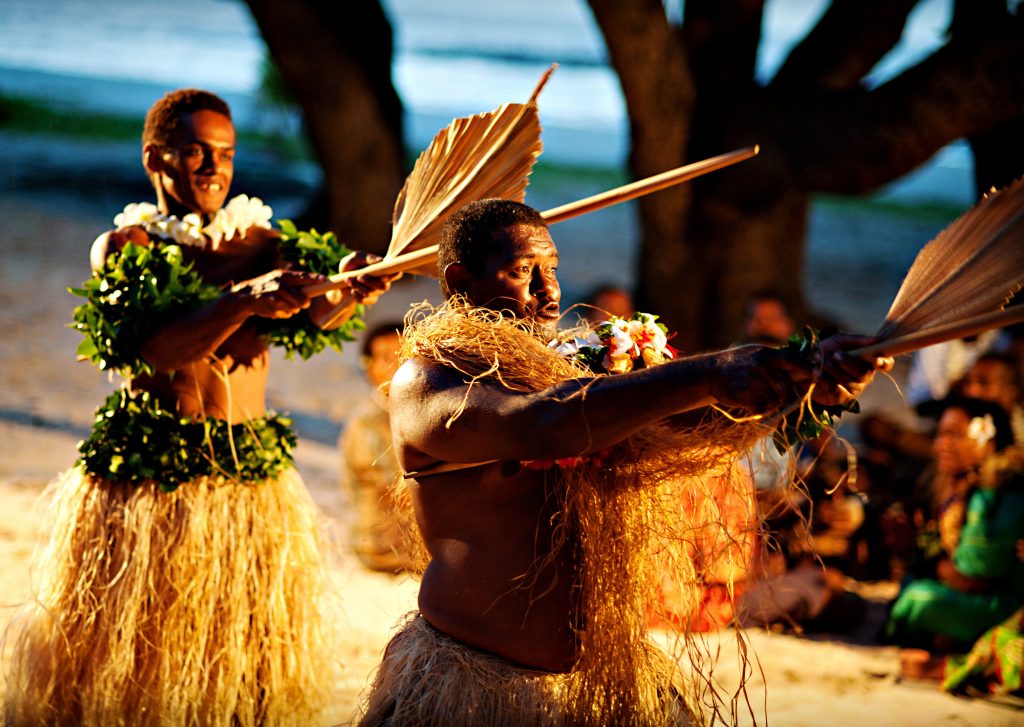 Meke or dance ceremony in the Yasawa Islands -- another part of Fiji Culture