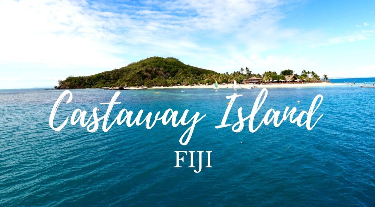 View of the Castaway Island Resort Fiji