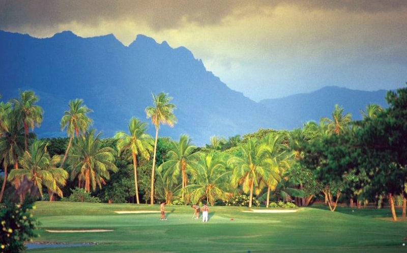 Denarau has a world class golf course