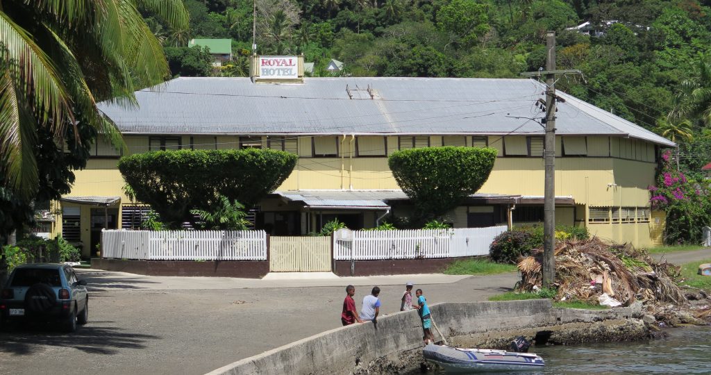 Royal Hotel, a primary Levuka attraction