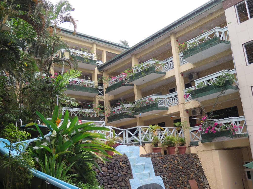 Suva Motor Inn has an inner courtyard