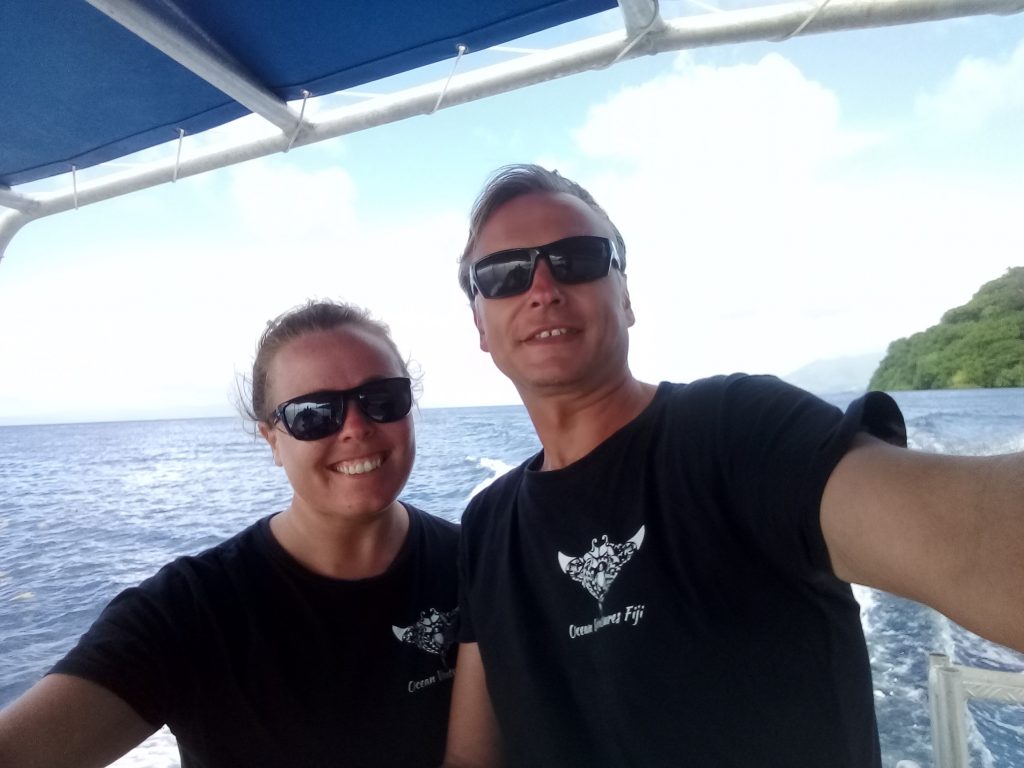Matthew Norman & Sara Carlson founders of Ocean Ventures Fiji