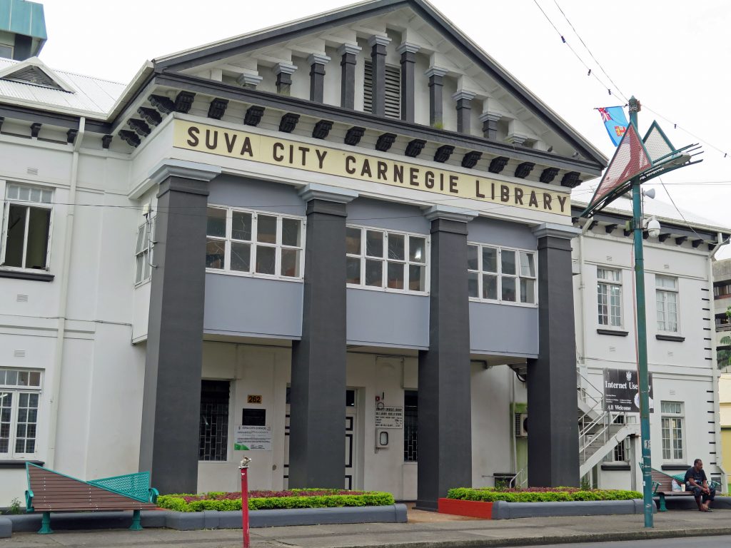 Suva City Andrew Carnegie Library. 
