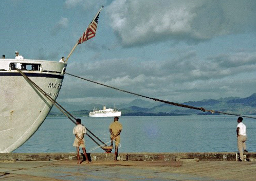 Suva Harbor circa 1960